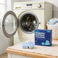 Tablettes nettoyantes effervescentes pour lave-linge, nettoyage en profondeur du tambour, détartrant, élimination des odeurs, rafraîchissant, écologique