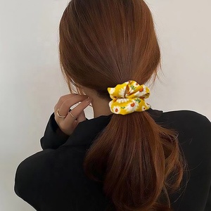 MIO stile coreano lettere elastico cravatta per capelli semplici elastici stampati margherita selvaggia - Product Image 2