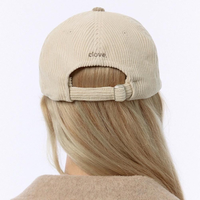 Gorras de Béisbol Deportivas Personalizadas al por Mayor, 5 Paneles, para Hombre y Mujer, de Pana, con Visera Curva, Transpirables, Impermeables, Ajustables, con su Logotipo en 3D