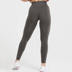 <span class=keywords><strong>Leggings</strong></span> da corsa Scrunch senza cuciture <span class=keywords><strong>dimagranti</strong></span> morbidi a compressione da donna - Product Image 2