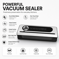 Scelleuse alimentaire sous vide automatique en acier inoxydable avec écran tactile pour usage domestique