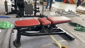 Máquina de Ejercicios de Gimnasio <span class=keywords><strong>para</strong></span> Levantamiento de Pesas Ajustable Premium Umet, Banco de Press de Pecho Inclinado y Declinado - Product Image 5