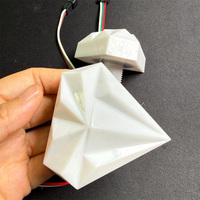 Module LED RGB étanche SMD5050, source de lumière ponctuelle adressable pour éclairage de signalisation publicitaire