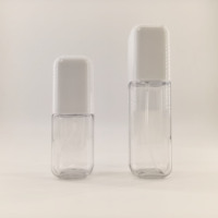 Botol Parfum Mini Plastik Arab Kustom Dengan Tutup Semprot, Kemasan Parfum Pria Untuk Acara Mewah