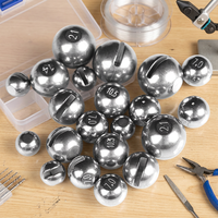 Têtes de jig en tungstène sans hameçons 1,8g 2,7g 3,5g 5,3g, têtes de jig anti-herbe en tungstène pour la pêche au bar