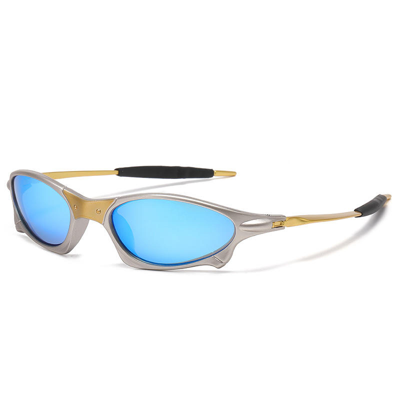 Xinlan Oaklay Designer Sunglasses High Quality Sports Eyewear with Alloy Frame Gold Green Blue Pink TAC Lens Colors Coated