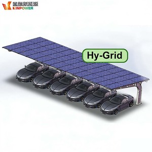 Sistema de Carport Solar Híbrido para el Hogar de 24.78KW - Product Image 6
