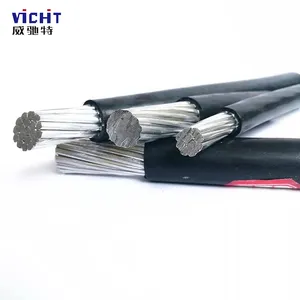 Kabel Daya XLPE YJLV/YJLHV Aluminium Aloi AAAC 0.6/1KV PE, kabel daya berlapis baja langka kabel Aloi bumi