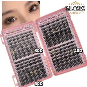 40D Premade Lash Clusters Soft Fluffy Volume Eyelashes - Product Image 3