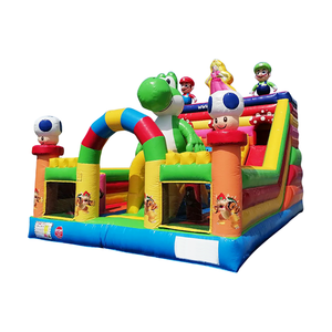 Lớn thương mại lớp PVC Inflatable lâu đài bouncy và slide với Dễ dàng thiết lập cho trẻ em - Product Image 4