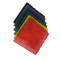 Baldosas Modulares Rígidas de PVC para Piso de Garaje, Impermeables y Antideslizantes, para Talleres de Detallado de Automóviles