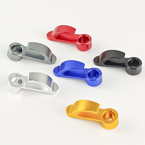 Qiangye Motorcycle Handlebar Hook 6 In Black Red Blue Gold Silver <b>Titanium</b> Multi Color Storage Accessory - Product Image 2