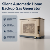 ApexGen 18kW 22kVA Gaz naturel GPL Générateur de secours domestique Installation facile Durable Fiable Long Intervalle d'entretien