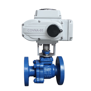 Sistema de Riego por Goteo COVNA DN25 de 1 Pulgada, Válvula de Bola Motorizada Eléctrica de Acero Inoxidable con Doble Brida y Revestimiento de PTFE de 2 Vías y 12V CC - Product Image 3