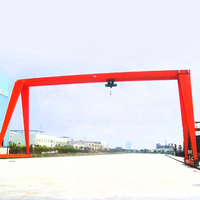 Pont roulant monorail léger à poutre simple avec palan électrique MH, capacité 16 tonnes