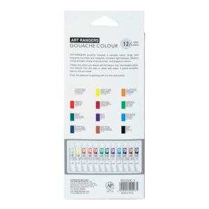 Ensemble de peinture gouache Art Rangers 12 couleurs * 12 ml - Product Image 3