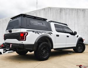 หลังคาแข็งแบบม้วนเก็บได้ Wildfront 4x4 สำหรับรถออฟโรด ผลิตจากเหล็กแมงกานีส กันน้ำ พร้อมบันไดข้างสำหรับรถกระบะ Ford 50 - Product Image 3