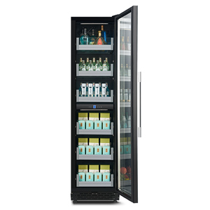 NE-417 independiente integrado eléctrico de acero inoxidable pantalla Digital de gran capacidad sin heladas Control táctil vino bebida - Product Image 5