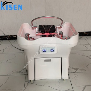 Kisen 2025 Nuevo y Popular Lavacabezas para Spa Capilar con Masaje, con 2 Tanques, Calentador de Agua y Vaporizador - Product Image 2