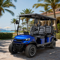 Voiture de golf électrique, best-sellers, fabrication de voiturettes de golf, 6 places, voiturette de golf personnalisée, vente en gros avec stock suffisant