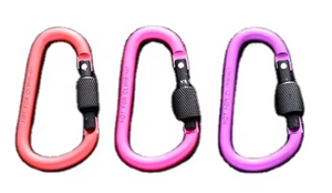 <span class=keywords><strong>Mousqueton</strong></span> D-ring <span class=keywords><strong>verrouillable</strong></span> extra-épais de 8 cm de haute qualité HT avec écrou, boucle d'escalade extérieure en alliage d'aluminium, clip de sac à dos - Product Image 6