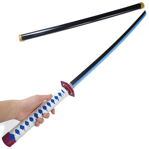 Espadas de Juguete de Anime Demon Slayer, Espadas de Bambú para <span class=keywords><strong>Cosplay</strong></span> para Niños, 103 cm, Gran Venta - Product Image 4
