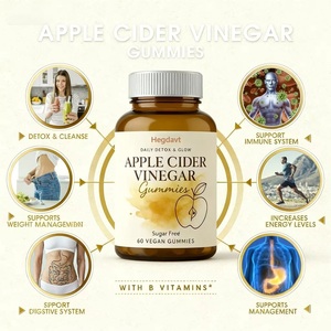 Bonbons Gommes au Vinaigre de Cidre de Pomme Marque Privée OEM ODM Détox Minceur Ventre Plat Mélange Vitaminé Halal <span class=keywords><strong>Sans</strong></span> <span class=keywords><strong>Sucre</strong></span> - Product Image 4