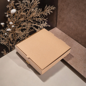 Boîte à pizza en carton 6 9 10 12 pouces Logo personnalisé imprimé Laminé Carton ondulé de qualité alimentaire Boîte à pizza jetable - Product Image 3