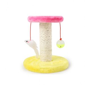 คอนโดแมวไม้จริงพร้อมที่ข่วนเล็บ แบบเต็มพื้นที่สูงจากพื้นจรดเพดาน พร้อมแท่นกระโดดและบ้านสำหรับสัตว์เลี้ยง - Product Image 3