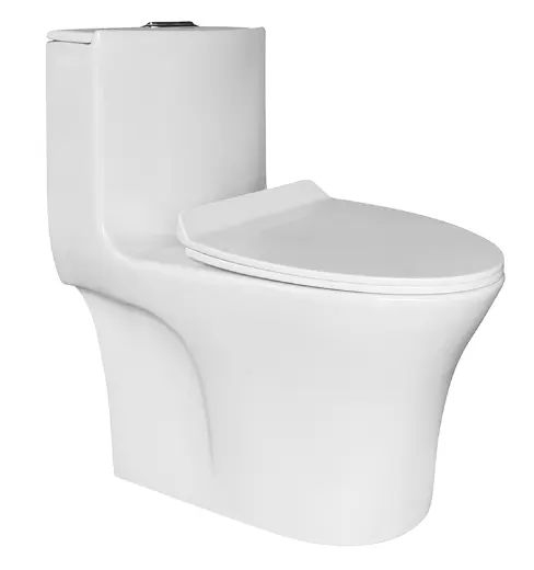 Nouveau design moderne Toilettes sanitaires siphoniques monobloc montées au sol