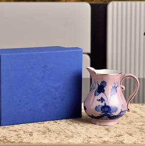 Ensemble de cafetière, sucrier et pot à lait en porcelaine de style italien rose de luxe pour hôtels et maisons, nouveauté - Product Image 4