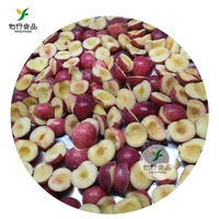 Chinees Rood Zoet Zuur Fruit Iqf Bevroren Half Gesneden Pruimen Te Koop