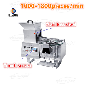 Máquina Contadora de Tabletas Semiautomática de Acero Inoxidable, Pequeña, de Sobremesa, para Envasado de Caramelos Duros y Blandos en Cápsulas, con Vibración - Product Image 3