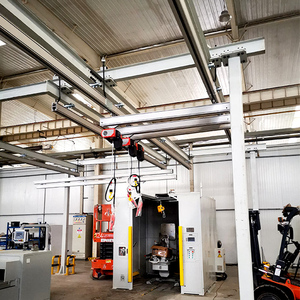 Grúa Puente de Aluminio Ligera de 0.5 a 1 Tonelada con Control Colgante para Estación de Trabajo - Product Image 6
