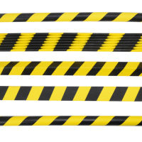 Pour Garage industriel bébé Protection jaune noir professionnel PU mousse bord Surface tuyauterie coins mur Angle protecteur