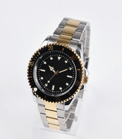 Montre à quartz de luxe pour homme, personnalisée OEM, boîtier en acier inoxydable, verre étanche 3ATM, mouvement japonais, charme professionnel, vente en gros