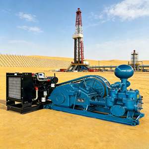 مضخة الطين BW-850 الأفقية ذات الأسطوانة المزدوجة والتأثير المزدوج مثالية للعمليات في الآبار تحت الأرض والمناجم. - Product Image 1