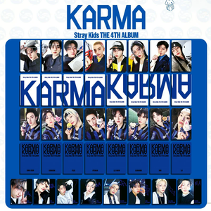 KPOP 8pcs/set Stray Kids KARMA Photocard SKZ Photo Card