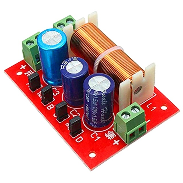 High Quality 400W Speakers Amplifier Crossover 2 Way High-Low 4-16 Ohm Frequency Divider for Speaker Amplifier Board