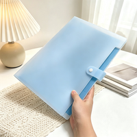 Carpeta Expandible Decorativa de 7 Bolsillos, Material PP, Formato A4, para Documentos Escolares