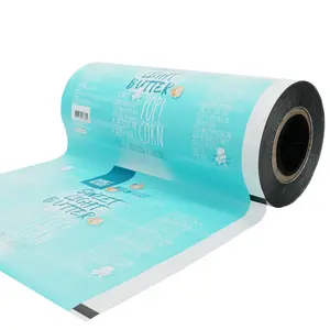아이스크림 너트 스낵 포장용 공급업체 맞춤형 그라비어 인쇄 자동 포장 플라스틱 필름 롤