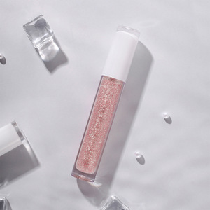 Nuovo Popolare Rossetto Luminoso Rosa <span class=keywords><strong>Oro</strong></span> Effetto Perla Vegano Cruelty Free Lucidalabbra Brillante a Lunga Durata - Product Image 3