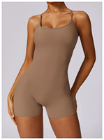 Mono Deportivo de Una Pieza sin Mangas para Mujer, Estilo Veraniego, Holgado, Sexy, Largo, Personalizado OEM ODM, Marca Propia