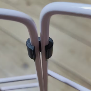 Connecteurs en plastique pour l'assemblage de rayonnages en fil métallique <span class=keywords><strong>DIY</strong></span>, clips de verrouillage réutilisables pour cages à animaux - Product Image 2