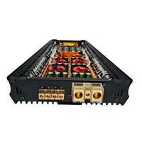 Amplifier Mobil Monoblock 5000W Kelas SPL Kompetisi Tipe D Saluran Tunggal Daya Tinggi untuk Subwoofer Audio Mobil