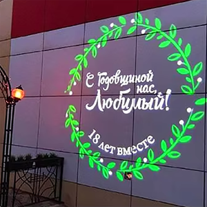 Nhôm không thấm nước <span class=keywords><strong>LED</strong></span> quảng cáo ánh sáng với gobo chiếu IP67 đánh giá ngoài trời Nước Hiệu ứng ánh sáng chiếu - Product Image 3