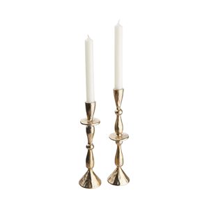 Chandelier en laiton doré antique, forme conique, décoration d'intérieur, design durable - Product Image 3