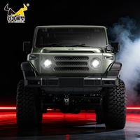 MN-212 1/12 4WD RC Camioneta Monstruo Todoterreno Rock Crawler de Metal con Motor 280, Control Proporcional de 4 Canales 2.4G, Luces LED, RTR 50m