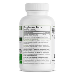 Suplementos Alimenticios, Cápsulas de Extracto de Semilla de Fenogreco, Cápsulas de Fenogreco Vegertarin, Cápsulas Duras para el Desarrollo de la Inmunidad - Product Image 5