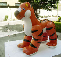 Bonne qualité Offre Spéciale géant gonflable tigre sauter pvc gonflable animal dessin animé sexy SPH jouet pour la décoration de cour